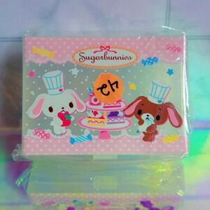 Vtg. 2007 Sanrio Sugarbunnies Sweets Mini Plastic Drawer Storage Trunk Box NWT